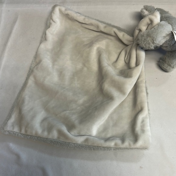 Kelly Toys - NWOT - Gray Plush lovey security Blanket with koala rattle - Picture 4 of 4